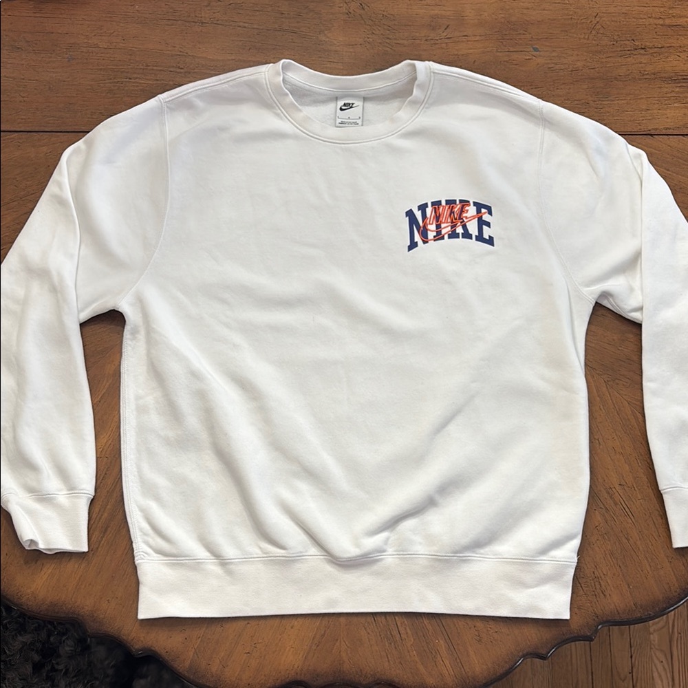Nike White Men's Sweatshirt